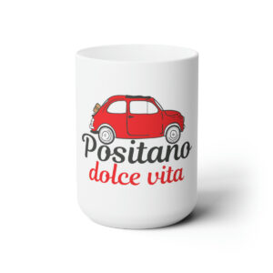 Positano Dolce Vita Ceramic Mug 15oz