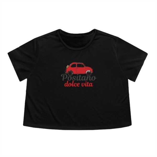 Positano Dolce Vita Women's Flowy Cropped Tee - immagine 9