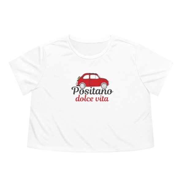 Positano Dolce Vita Women's Flowy Cropped Tee - immagine 2