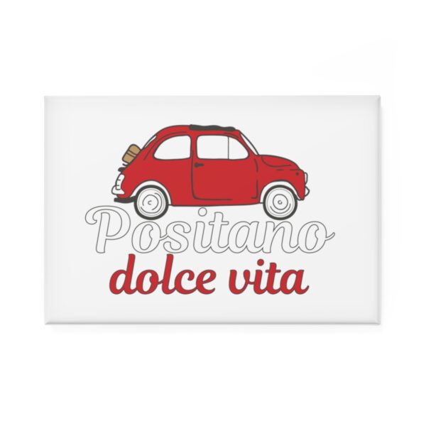 Positano Dolce Vita Button Magnet, Rectangle (1 & 10 pcs) - immagine 6