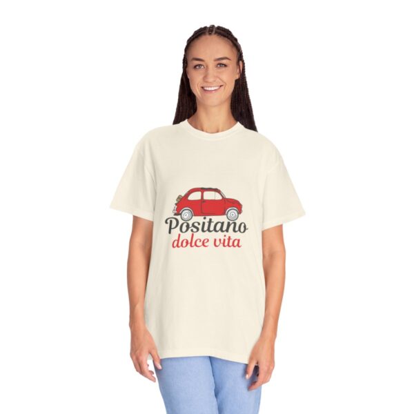 Positano Dolce Vita Unisex Garment-Dyed T-shirt - immagine 5