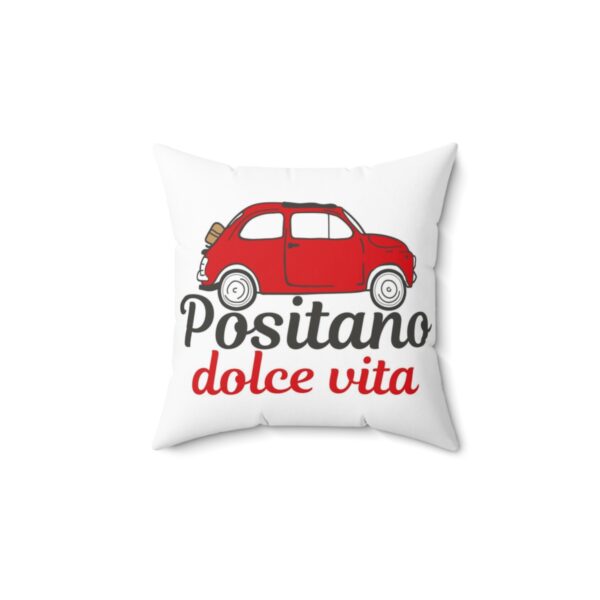 Positano Dolce Vita Spun Polyester Square Pillow - immagine 4